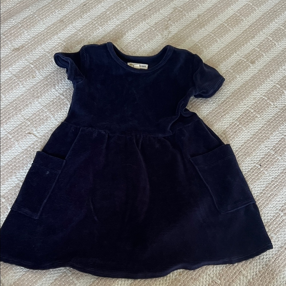 Tucker + Tate Navy Corduroy Kids Dress
